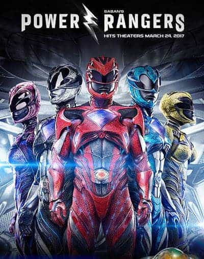 Reminder! Power Rangers is coming 3/24/17