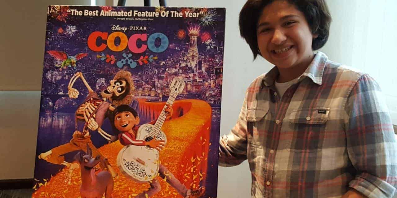 Interview with Anthony Gonzalez from the movie ‘Coco’