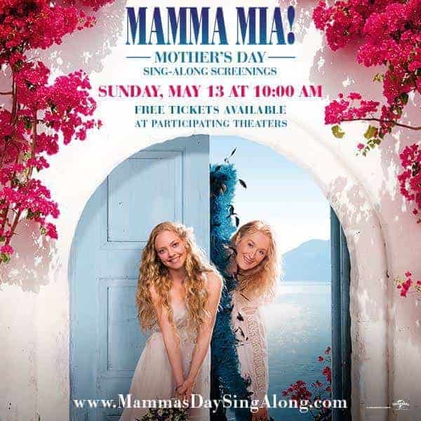 COMPLETELY FREE “MAMMA MIA!” event happening on Mother’s Day at Harkins Camelview at Fashion Square!